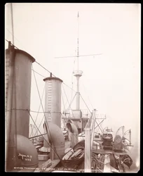 Telegrafía Inalámbrica: El mástil de 150 pies desde el cual se envió la señal inalámbrica de Marconi a Boston, Massachusetts, 1899-1900